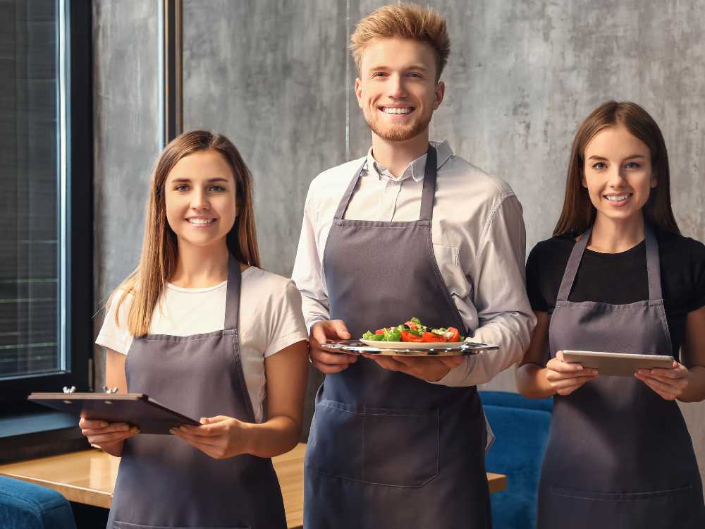 employees of a restaurant