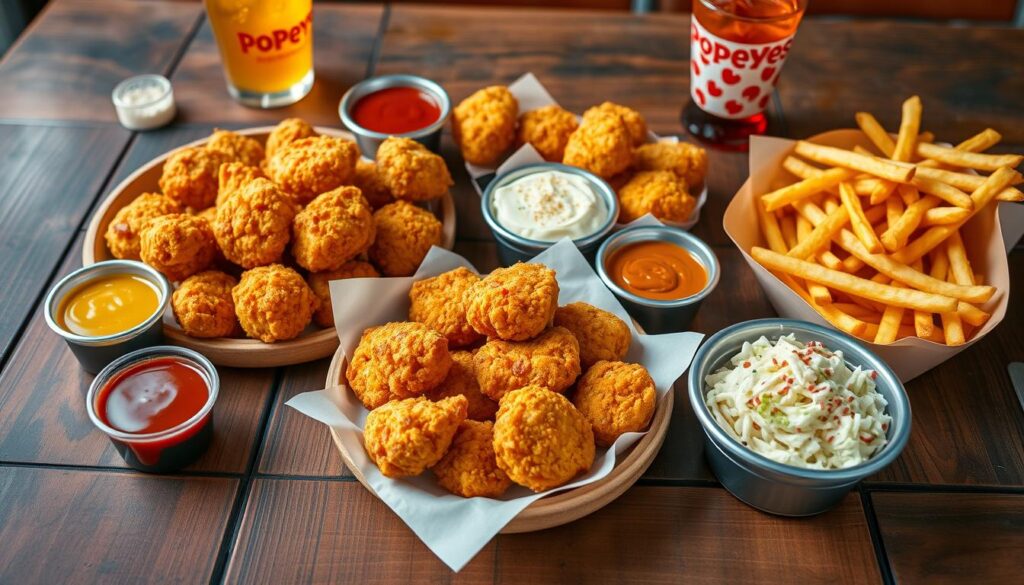 Popeyes nugget meals
