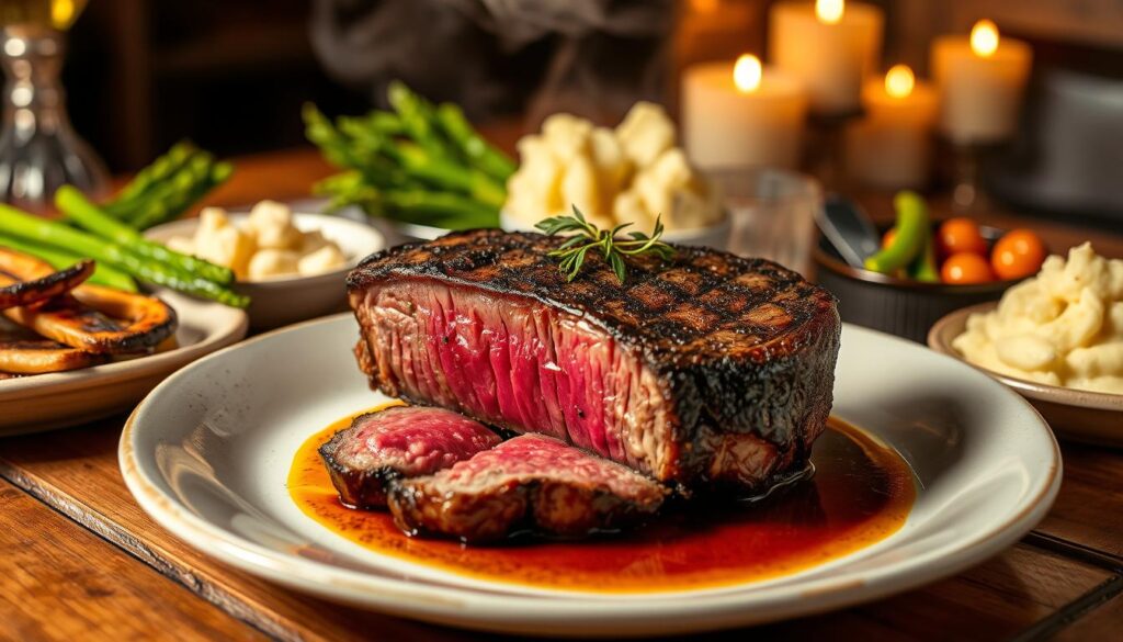 Premium steak offerings