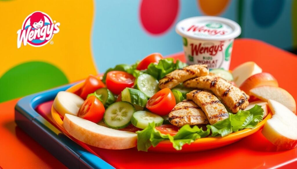 Wendy's kids menu healthy options